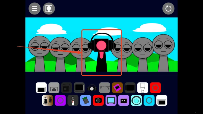 �������Sprunki��Ͱ��ģ��