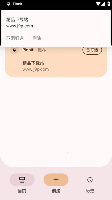 Pinnit֪ͨ�̶�����