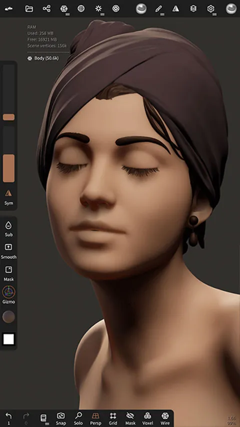 nomadsculpt3d��ģ(�ֻ�3D��ģ����)